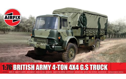 Go to product Airfix 02326A - 1:76 British Army 4-ton 4 x 4 G.S Truck