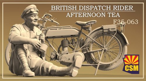 Go to product Copper State Models CSM F35063 - 1:35 British Dispatch Rider Afternoon Tea