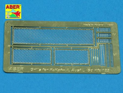 Go to product ABER G09  - 1:35 Panzer II Ausf.L Luchs grills