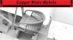 Copper State Models CSM A32008 - 1:32 Bristol Scout Wicker Seat w/Cushion