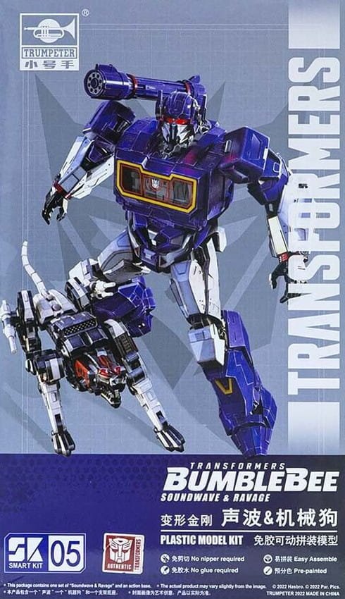 Trumpeter-03112-Transformers-Soundwave-Ravage.jpg