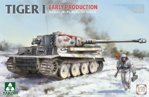 Go to product Takom 2196 - 1:35 Tiger I Early Production