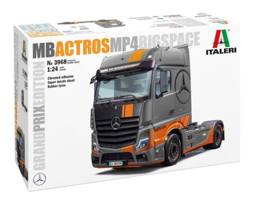 Go to product Italeri 3968 - 1:24 MB Actros MP4 Big Space - Grand Prix Edition