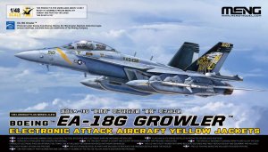 Meng Model LS019 - 1:48 Boeing EA-18G Growler Yellow Jackets