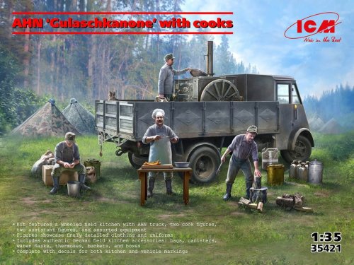 Go to product ICM 35421 - 1:35 AHN Gulaschkanone with Cooks