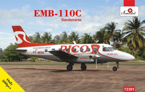 Go to product Amodel 72391 - 1:72 EMB-110C Bandeirante