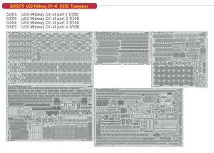 Eduard BIG5375 - 1:350 USS Midway CV-41