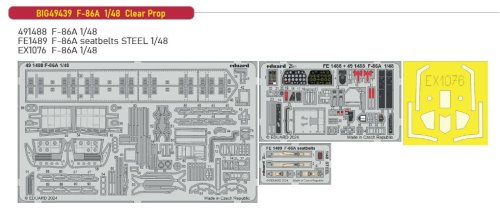 Go to product Eduard BIG49439 - 1:48 F-86A
