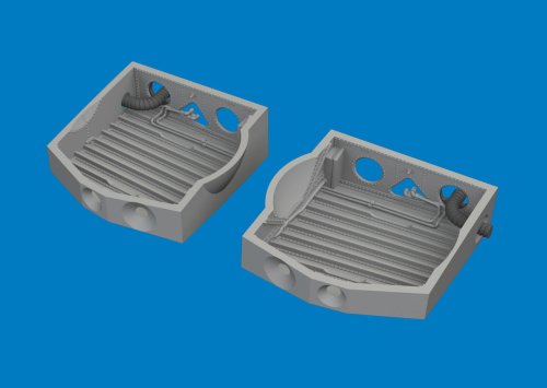 Go to product Eduard 6481067 - 1:48 P-40 wheel bays Print 3D