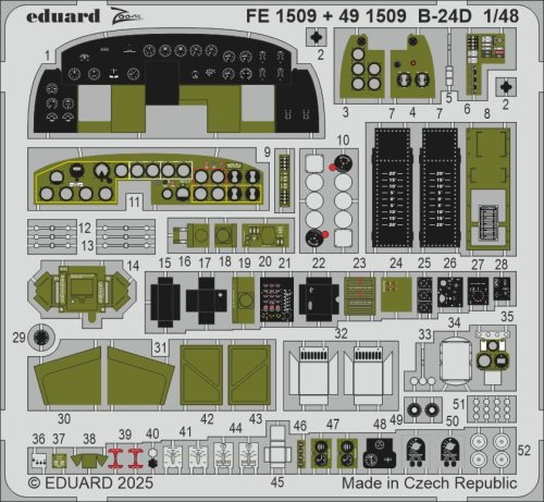 Go to product Eduard FE1509 - 1:48 B-24D