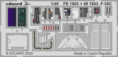 Go to product Eduard FE1503 - 1:48 F-35C