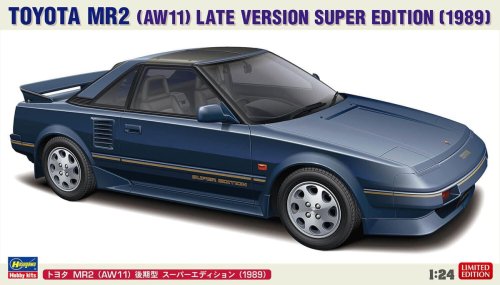 Go to product Hasegawa 20725 - 1:24 Toyota MR2 AW11 Late Version Super Edition 1989