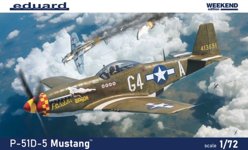 Go to product Eduard 7476 - 1:72 P-51D-5 Mustang