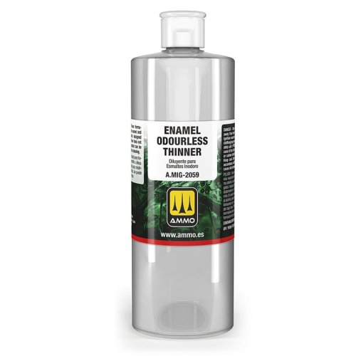 Go to product Ammo Mig 2059 - Enamel Odourless Thinner 400 ml