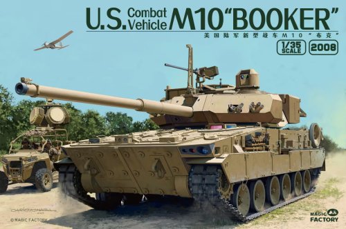 Go to product Magic Factory 2008 - 1:35 M10 Booker US Combat Vehicle Pre-production