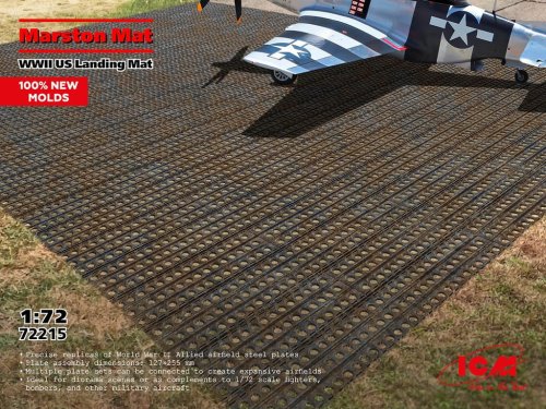 Go to product ICM 72215 - 1:72 Marston Mat WWII US Landing Mat
