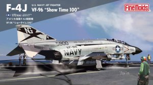 Fine Molds FF04 - 1:72 US Navy Jet Fighter F-4J VF-96 Show Time 100