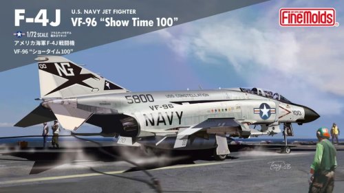Go to product Fine Molds FF04 - 1:72 US Navy Jet Fighter F-4J VF-96 Show Time 100