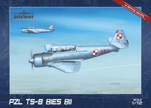 Go to product Answer AA72043 - 1:72 PZL TS-8 Bies BII
