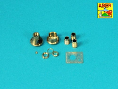 Go to product Aber 16L32 - 1:16 Late muzzle brake to barrels in Pz.IVH Stug.IIIG or PaK 40