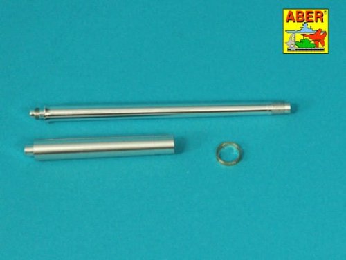 Go to product Aber 16L29 - 1:16 Barrel for German 75 mm PaK 40 gun without muzzle brake
