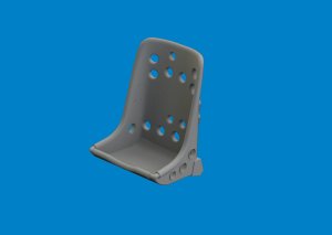 Eduard 6481094 - 1:48 A6M5 seat PRINT Print 3D