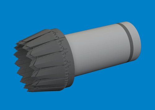 Go to product Eduard 6481087 - 1:48 F-35C exhaust nozzle Print 3D
