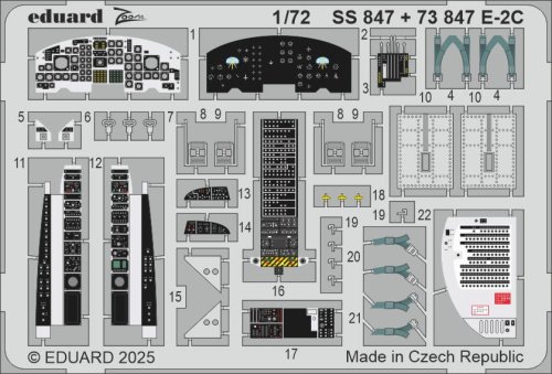 Go to product Eduard SS847 - 1:72 E-2C