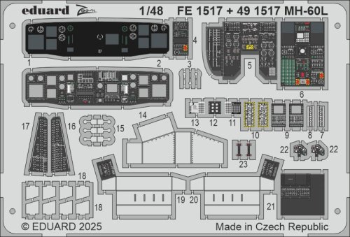 Go to product Eduard FE1517 - 1:48 MH-60L