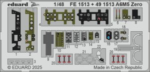 Eduard FE1513 - 1:48 A6M5 Zero