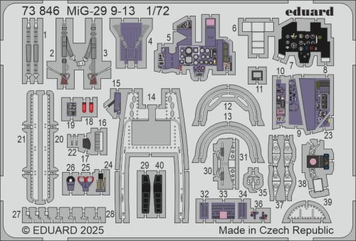 Go to product Eduard 73846 - 1:72 MiG-29 9-13