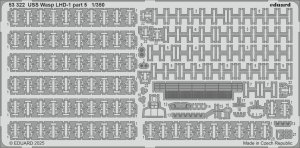 Eduard 53322 - 1:350 USS Wasp LHD-1 part 5
