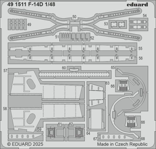 Go to product Eduard 491511 - 1:48 F-14D