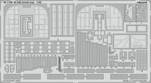 Eduard 481159 - 1:48 B-24D bomb bay