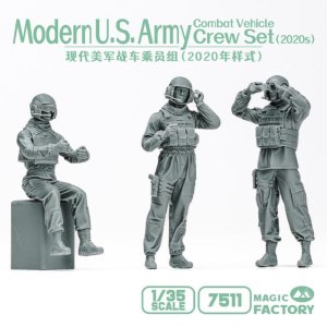 Magic Factory 7511 - 1:35 Modern U.S. Army Combat Vehicle Crew Set