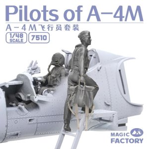 Magic Factory 7510 - 1:48 Pilots of A-4M Skyhawk