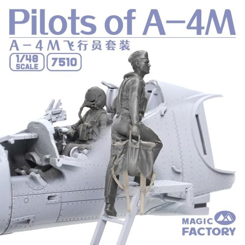 Go to product Magic Factory 7510 - 1:48 Pilots of A-4M Skyhawk