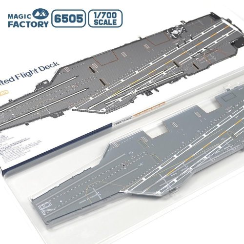 Go to product Magic Factory 6505 - 1:700 Gerald R. Ford CVN-78 Aircraft Carrier Pre-Painted Flight Deck for MF Kits