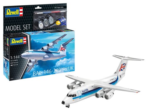 Go to product Revell 63791 - 1:144 Bae 146-200 AirUK model with paints