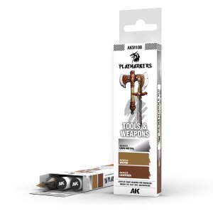 AK Interactive AKM108 - Playmarkers Tools & Weapons acrylic paint makers set
