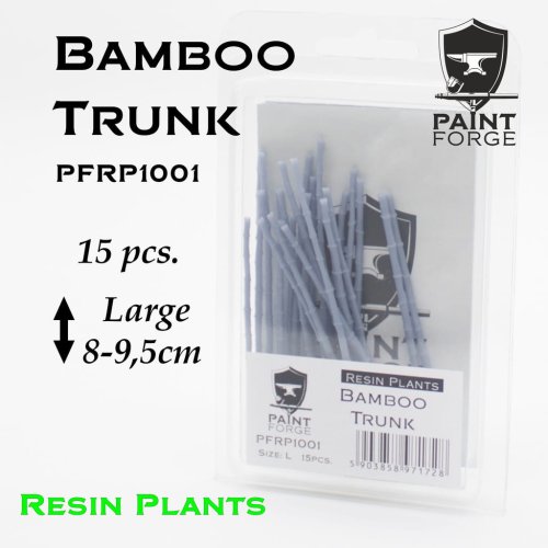 Go to product Paint Forge PFRP1001 - Resin bamboo trunks 15 pieces size Large