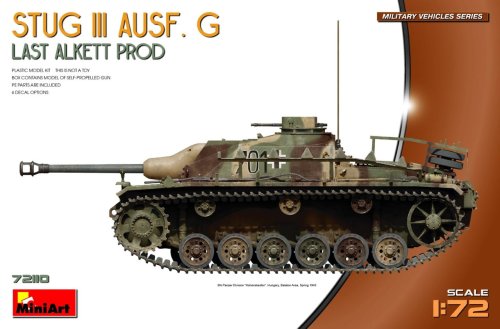 Go to product Miniart 72110 - 1:72 StuG III Ausf. G Last Alkett Production