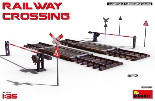 Go to product Miniart 35666 - 1:35 Railway Crossing