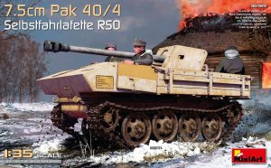 Miniart 35483 - 1:35 Slebstfahrlafette RSO 7.5 cm Pak 40/4