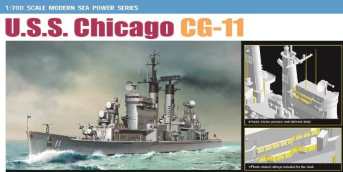 Go to product Dragon 7121 - 1:700 U.S.S. Chicago CG-11