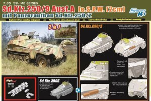 Dragon 6859 - 1:35 Sd.Kfz. 250/9 Ausf. A le.S.P.W. 2 cm mit Panzeraufbau 250/Z
