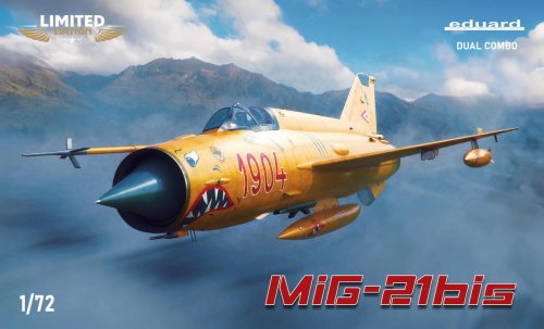 Go to product Eduard 2151 - 1:72 MiG-21bis Dual Combo Limited Edition