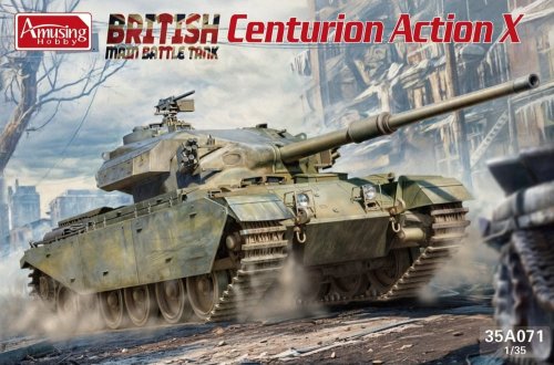Go to product Amusing Hobby 35A071 - 1:35 Centurion Action X British Main Battle Tank