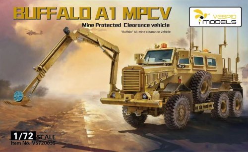 Go to product Vespid Models VS720035 - 1:72 Buffalo A1 MPCV Mine Protected Clearance Vehicle.