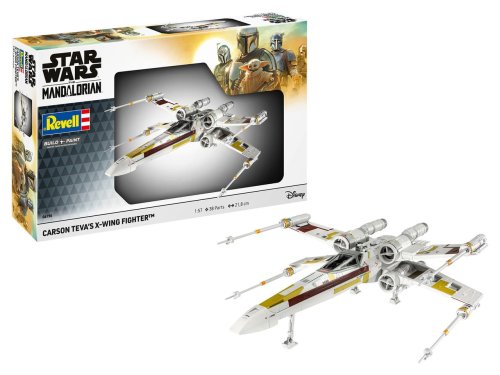 Go to product Revell 06790 - 1:57 Star Wars The Mandalorian Carson Teva's X-Wing Fighter.